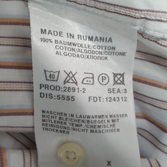 Boss Hugo Boss Men´s Dress Shirt, Size 16 32/33 - Picture 6 of 10